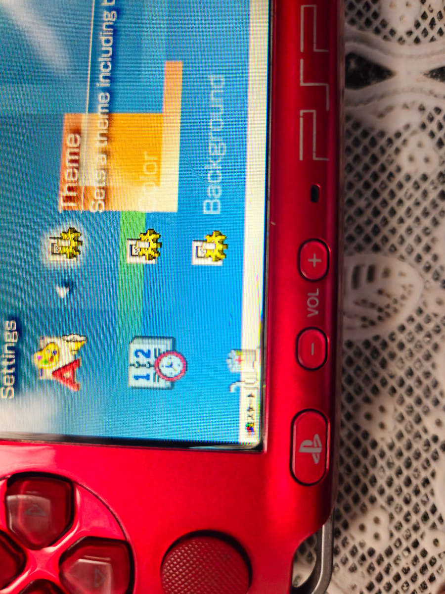 PlayStation Portable (PSP)  Radiant Red PSP 3004 Model Pre-Owned