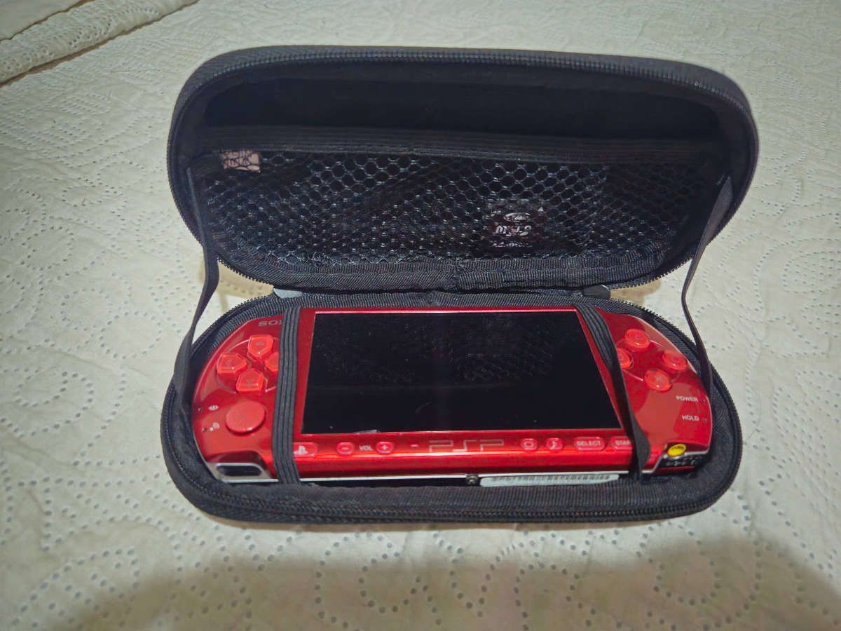 PlayStation Portable (PSP)  Radiant Red PSP 3004 Model Pre-Owned