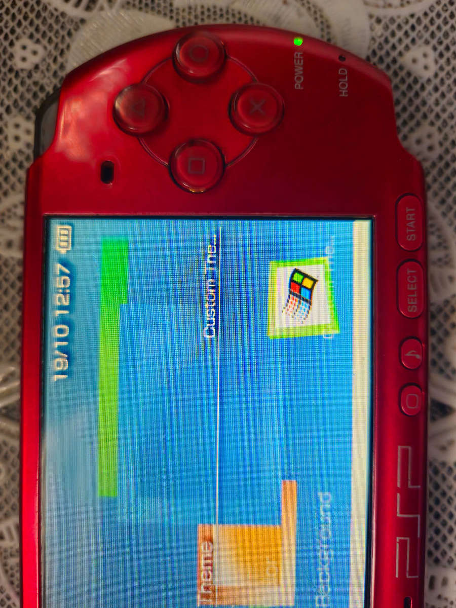 PlayStation Portable (PSP)  Radiant Red PSP 3004 Model Pre-Owned