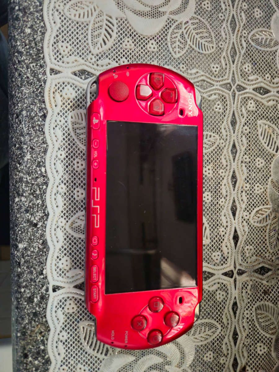 PlayStation Portable (PSP)  Radiant Red PSP 3004 Model Pre-Owned