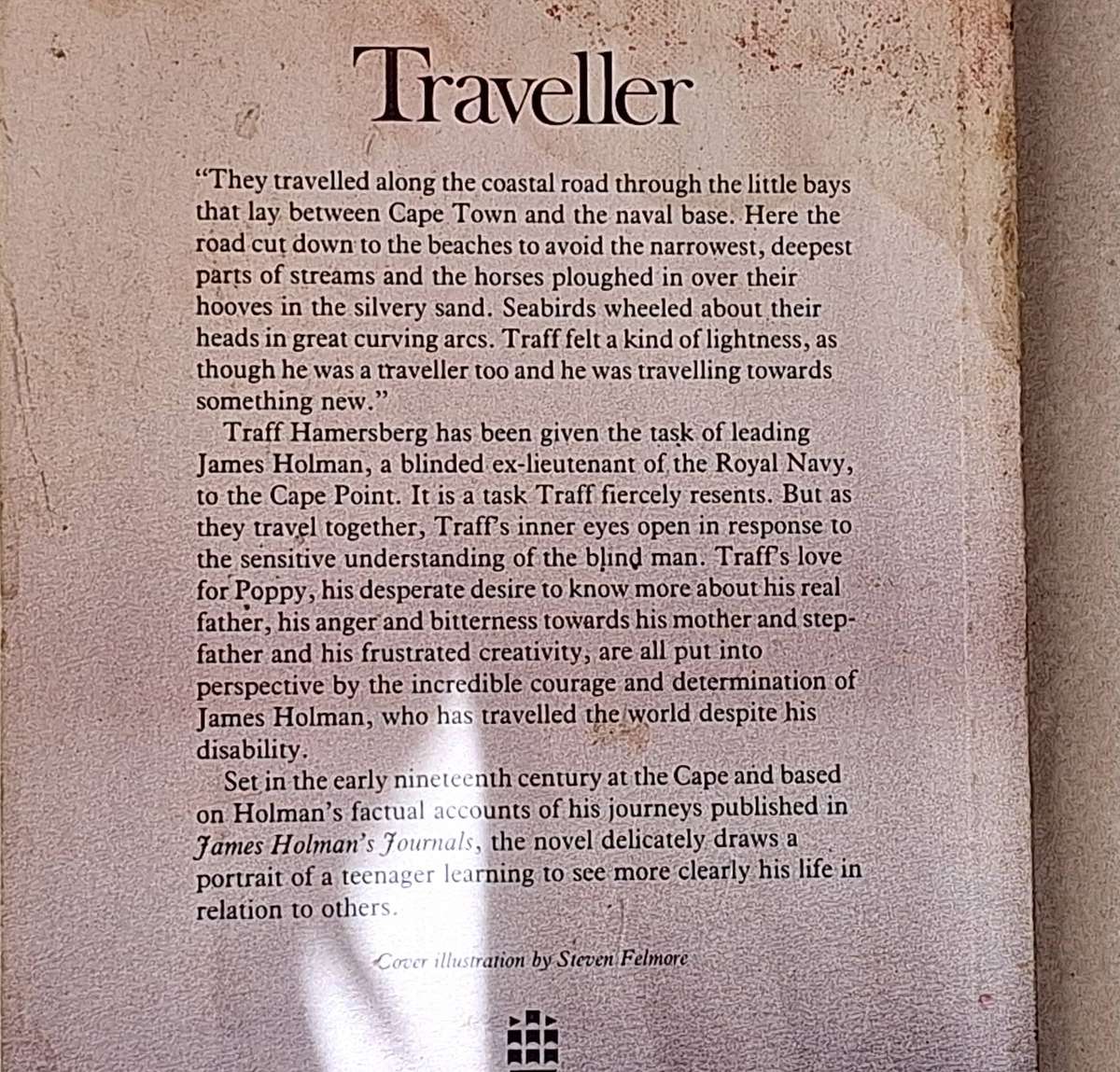 Traveller by Lesley Beake Paperback AUTHOR INSCRIBED - DAMAGED BOOK