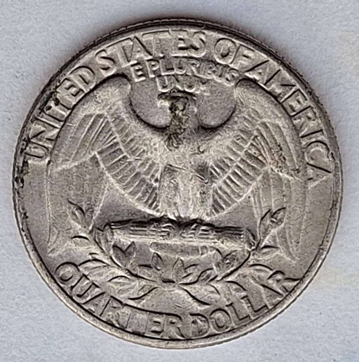 United States 1968 ¼ Dollar "Washington Quarter" Copper-nickel clad copper