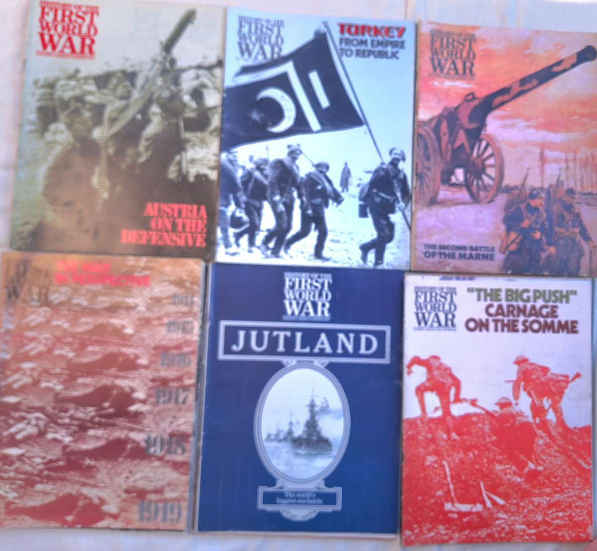 Purnell History of the First World War: Mixed Lot of 6 Magazines