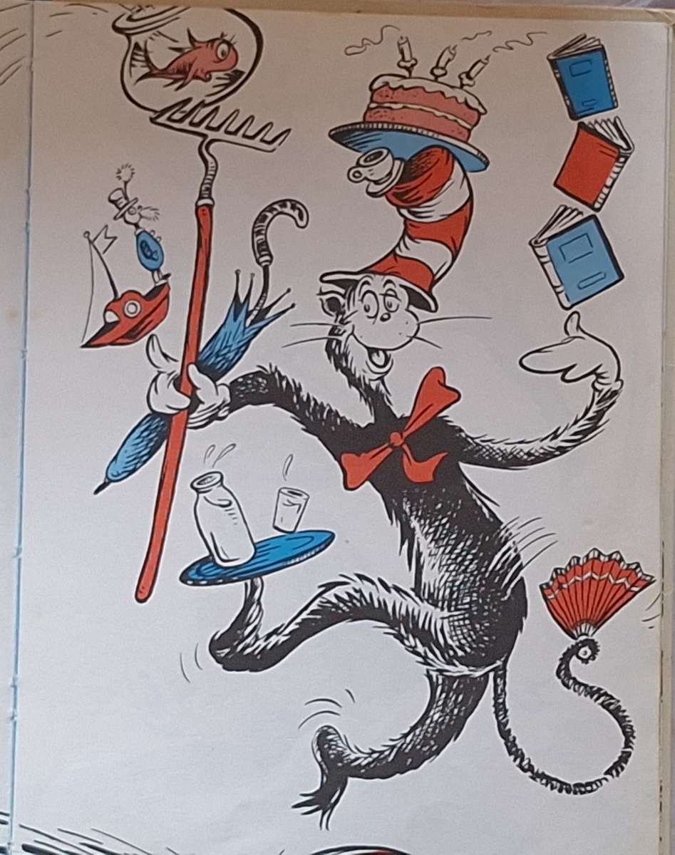 The Cat In the Hat by Dr Seuss Hardcover