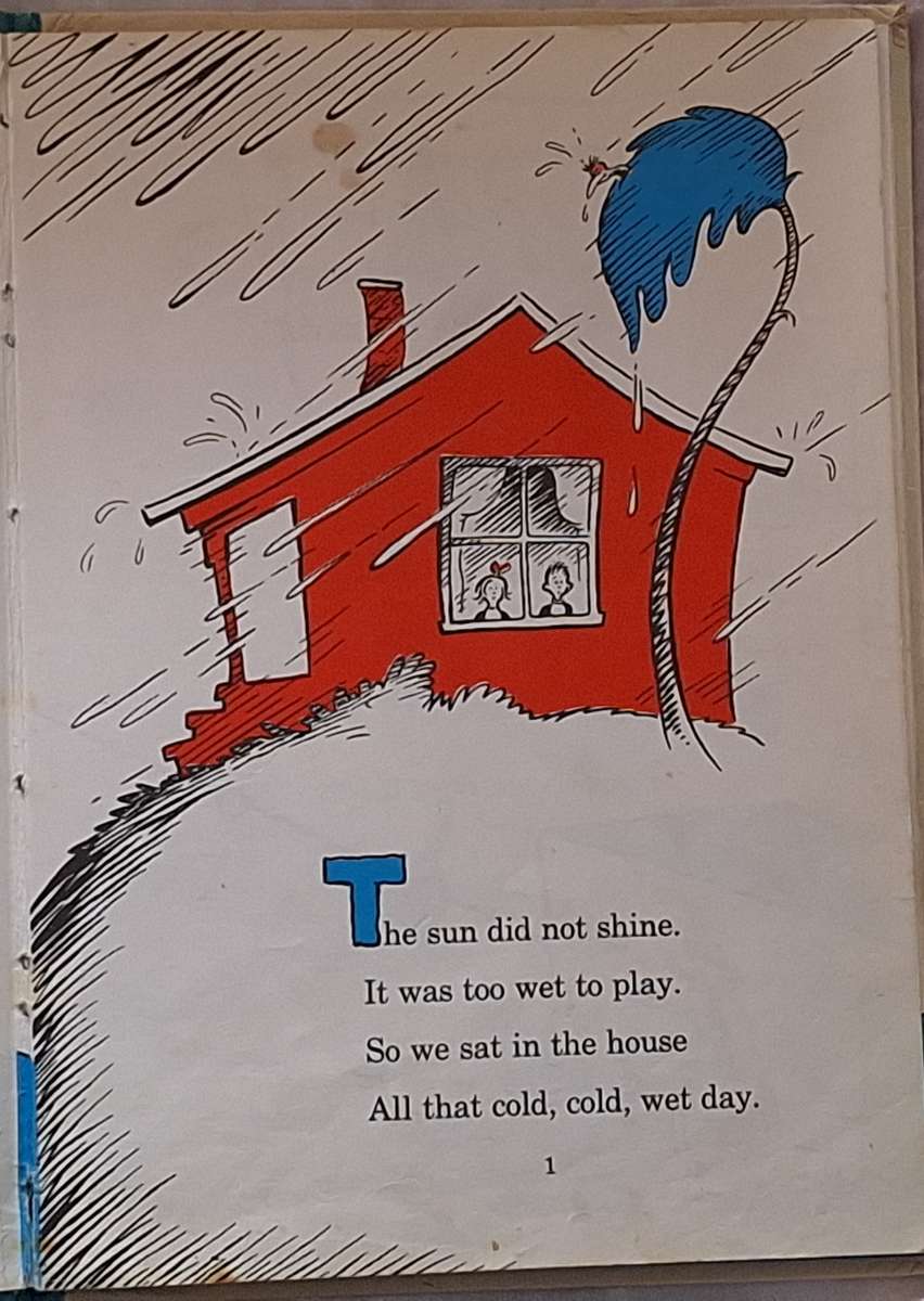 The Cat In the Hat by Dr Seuss Hardcover