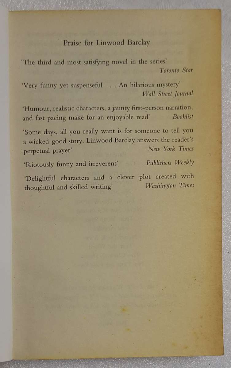 Broken Promise by Linwood Barclay Paperback