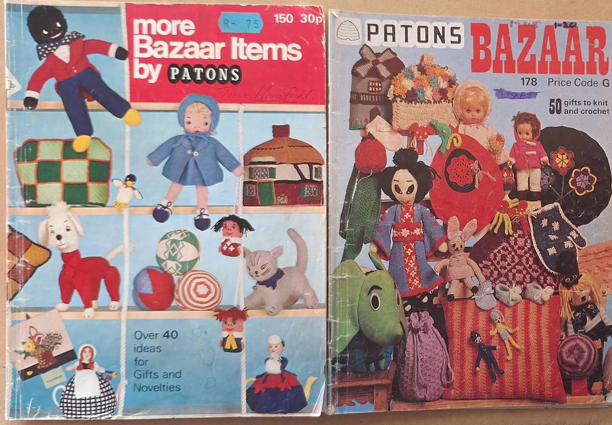 Knitting Patterns by Paton Bazaar and More Bazaar Items