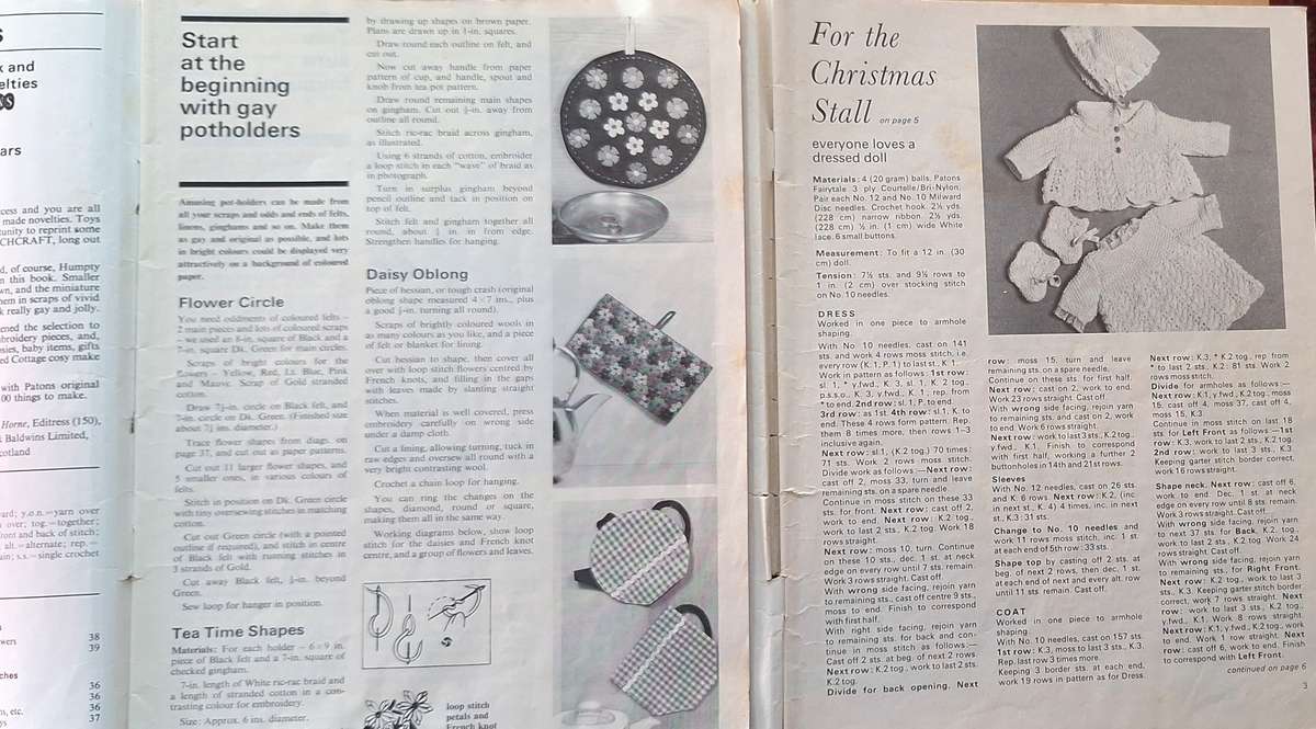 Knitting Patterns by Paton Bazaar and More Bazaar Items