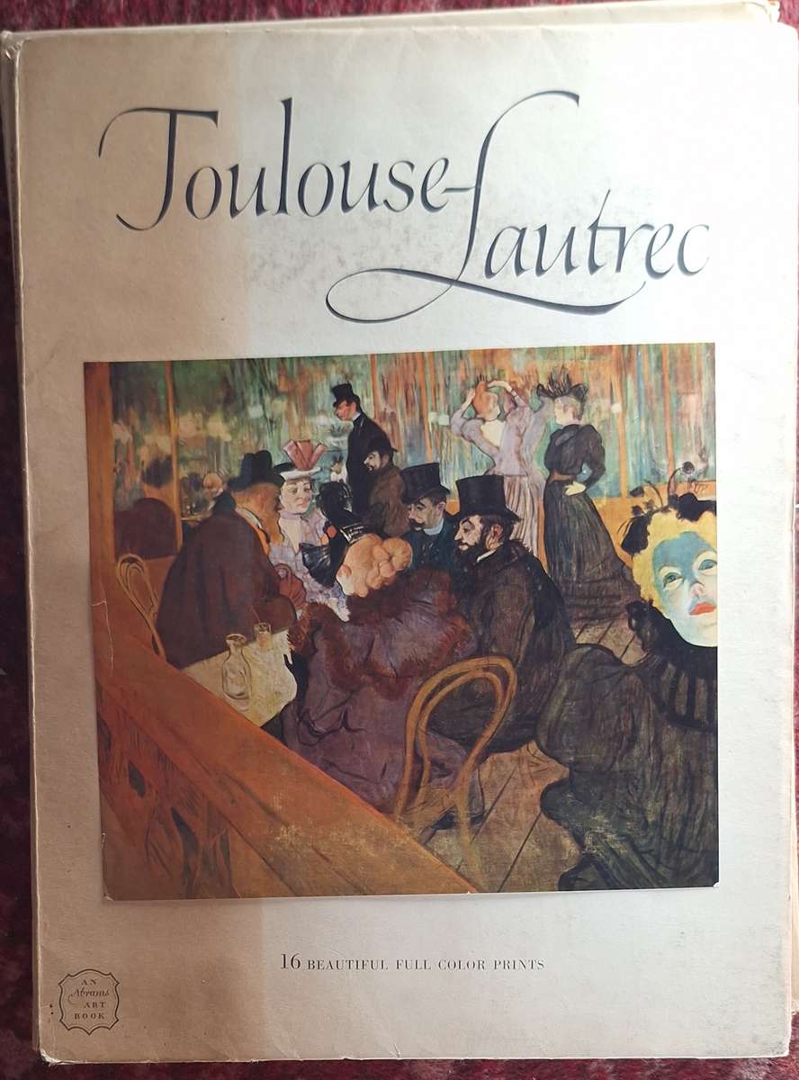 An Abrams Art Book: Toulouse Lautrec 16 Full Colour Prints