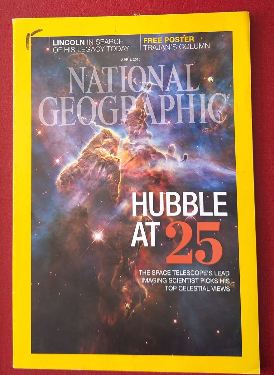 National Geographic April 2015 Hubble at 25