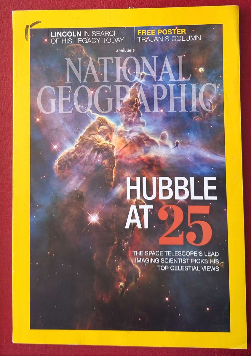 National Geographic April 2015 Hubble at 25