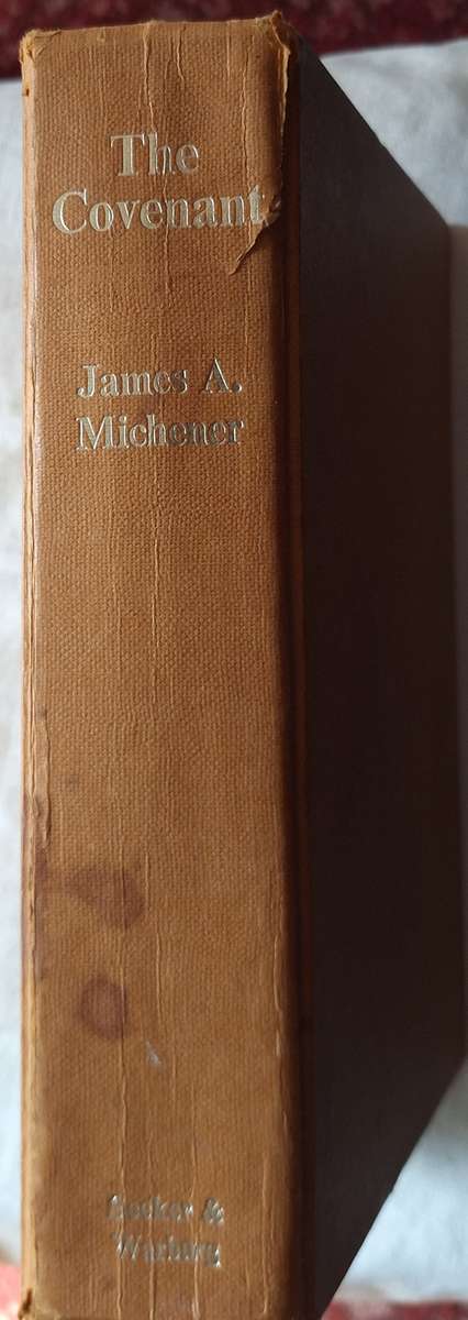 The Covenant by James A Michener Hardcover 1980 Reprint