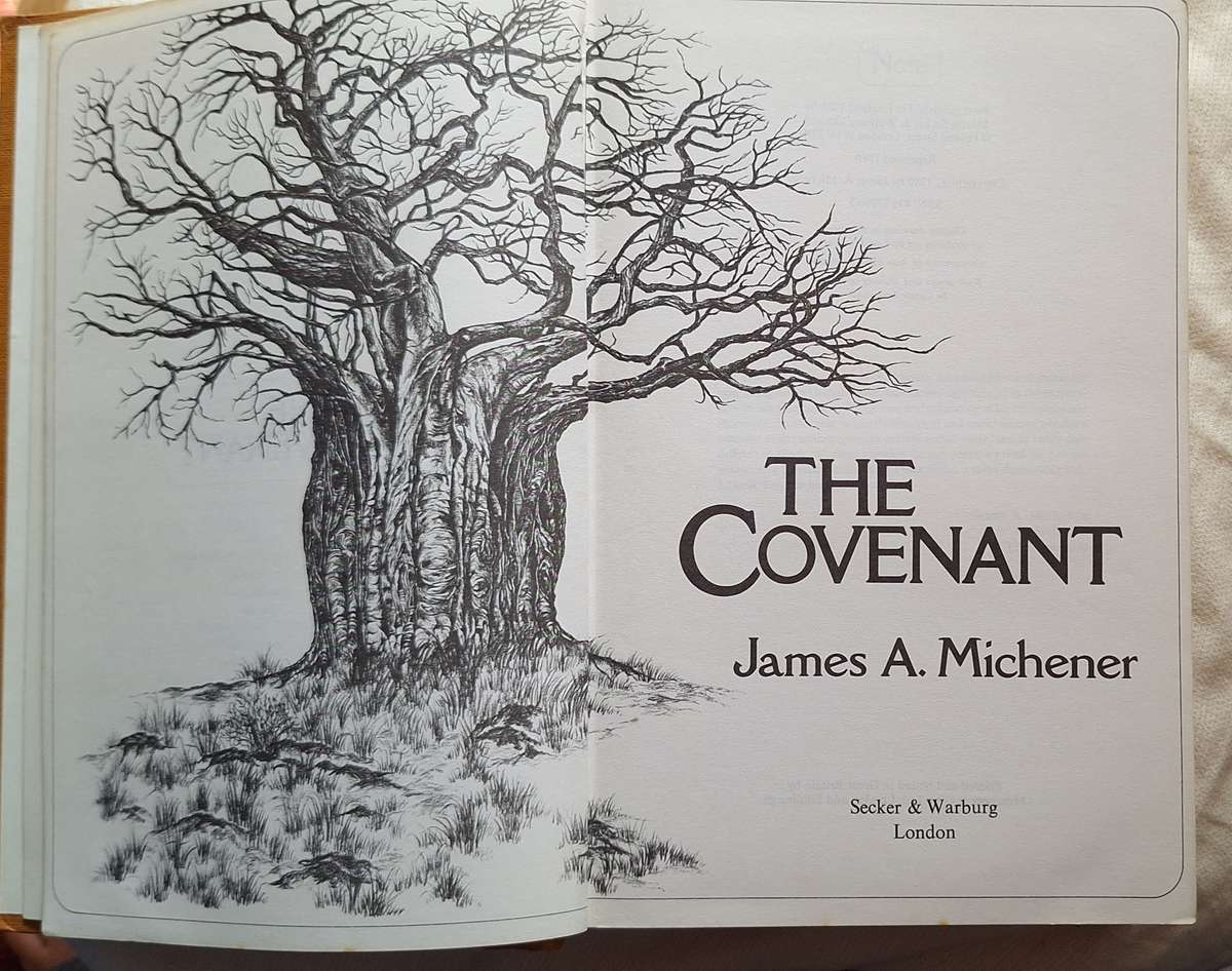 The Covenant by James A Michener Hardcover 1980 Reprint