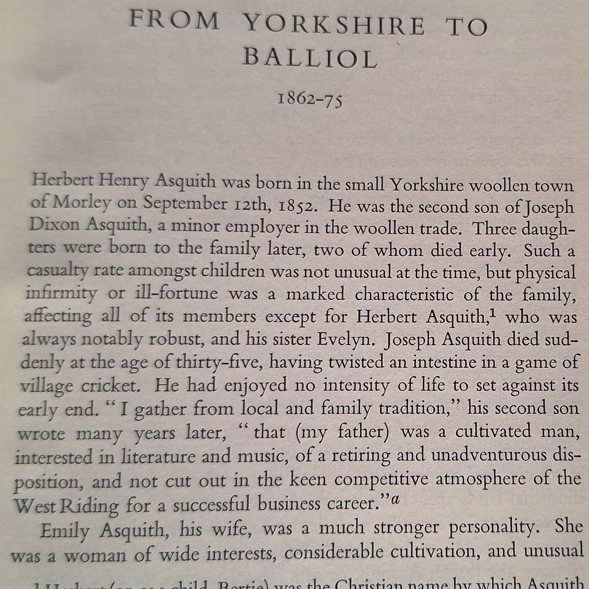 Asquith by Roy Jenkins Hardcover 1964