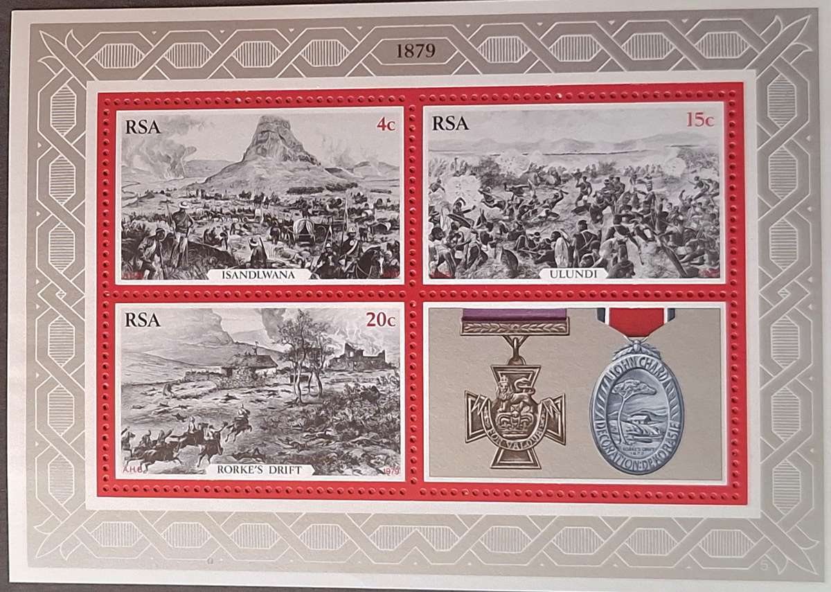 South Africa 1979 Zulu War Centenary 1 Mint Miniature Sheet