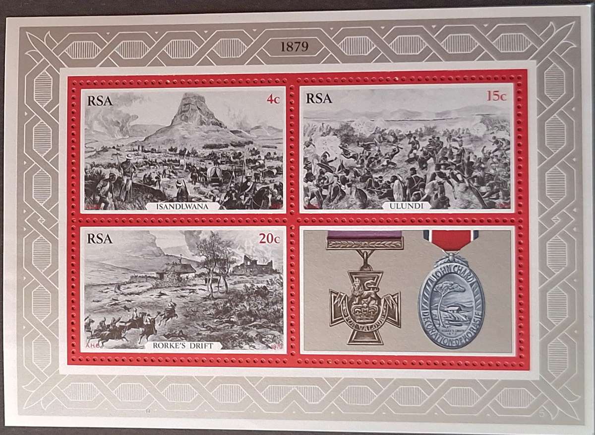 South Africa 1979 Zulu War Centenary 1 Mint Miniature Sheet