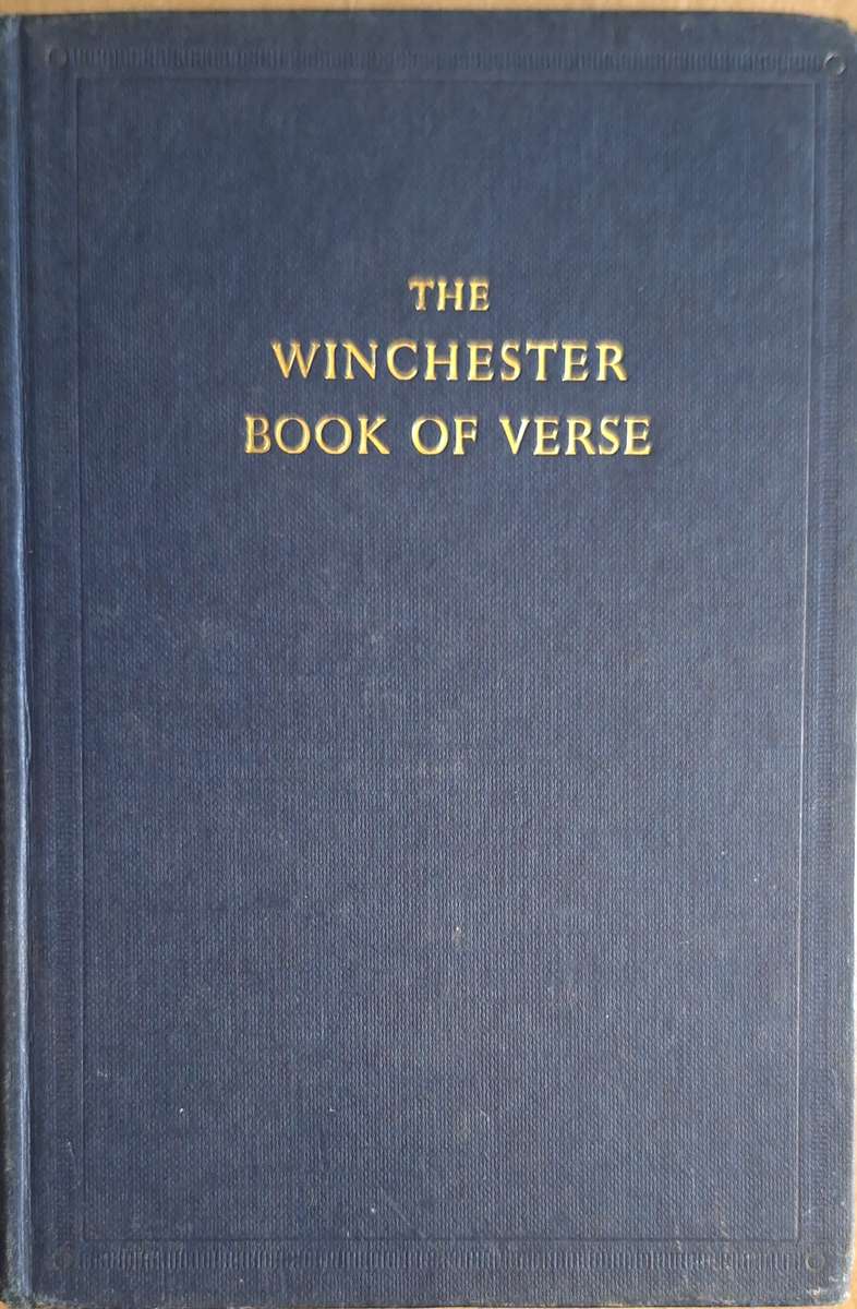 The Winchester Book of Verse Ed: H D P Lee Hardcover 1959