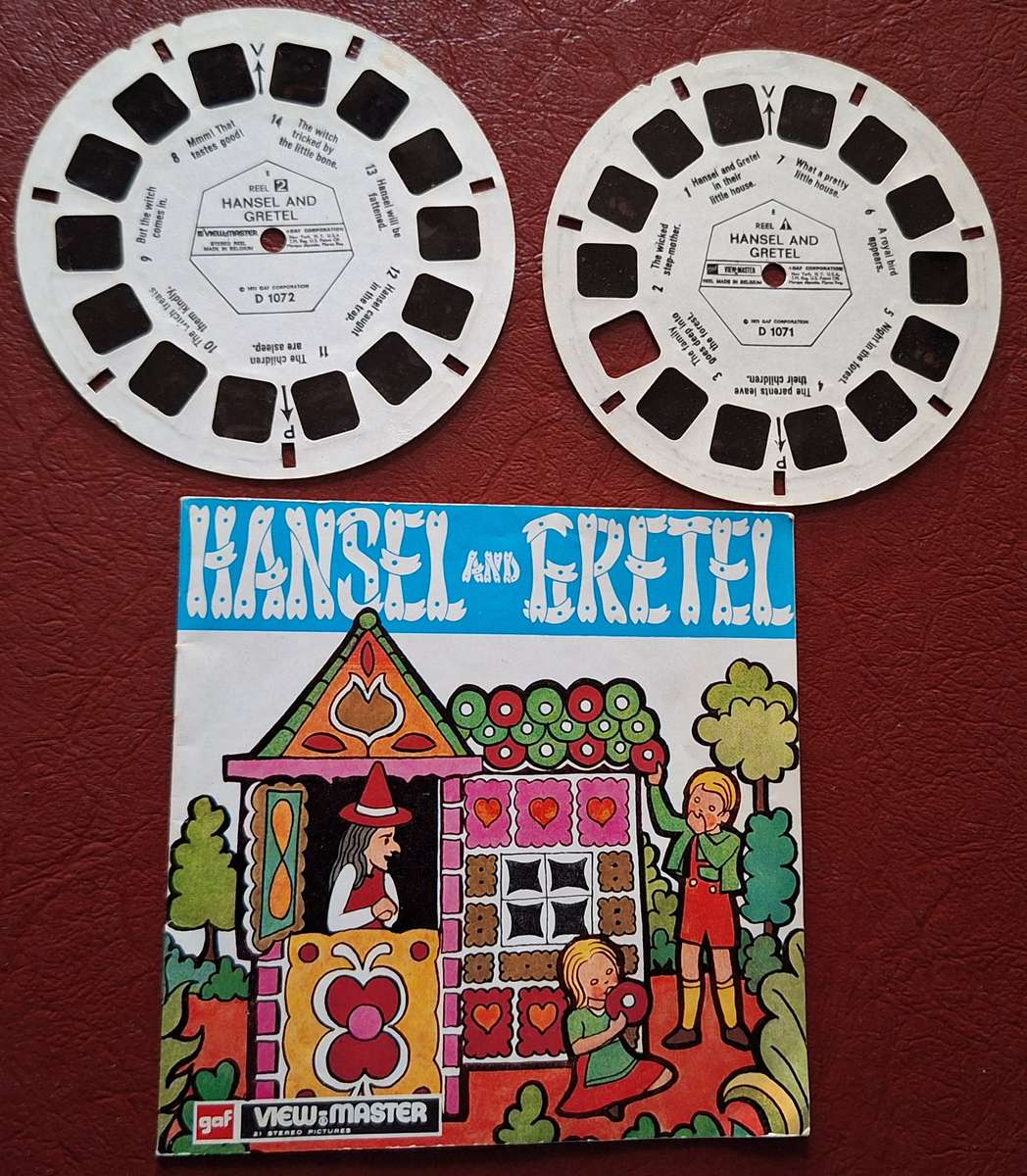 View-Master Hansel and Gretel complete with Book and 2 Reels