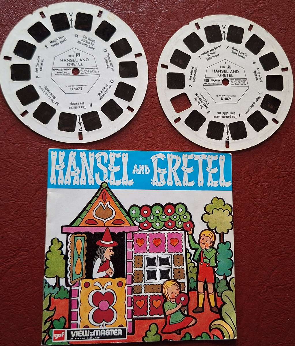 View-Master Hansel and Gretel complete with Book and 2 Reels