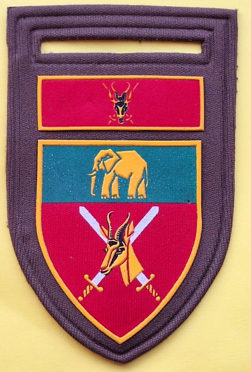 SADF Eastern Province Command tupperware flash with Chief of Army Command Badge