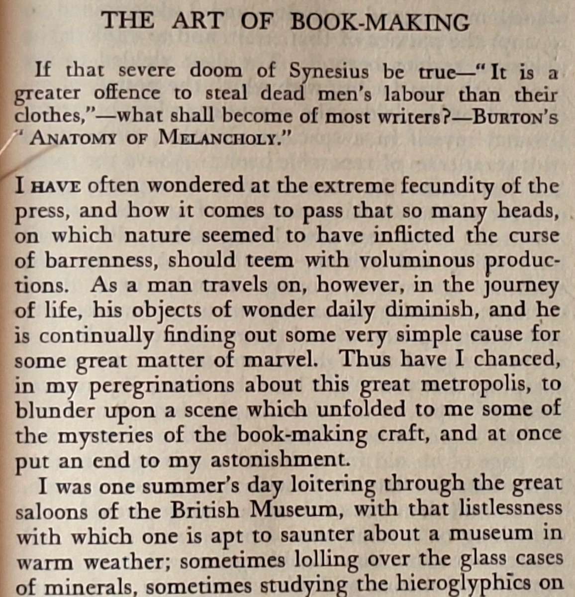 New and Old Essays 1820-1935 Ed: R W Jepson Hardcover 1941