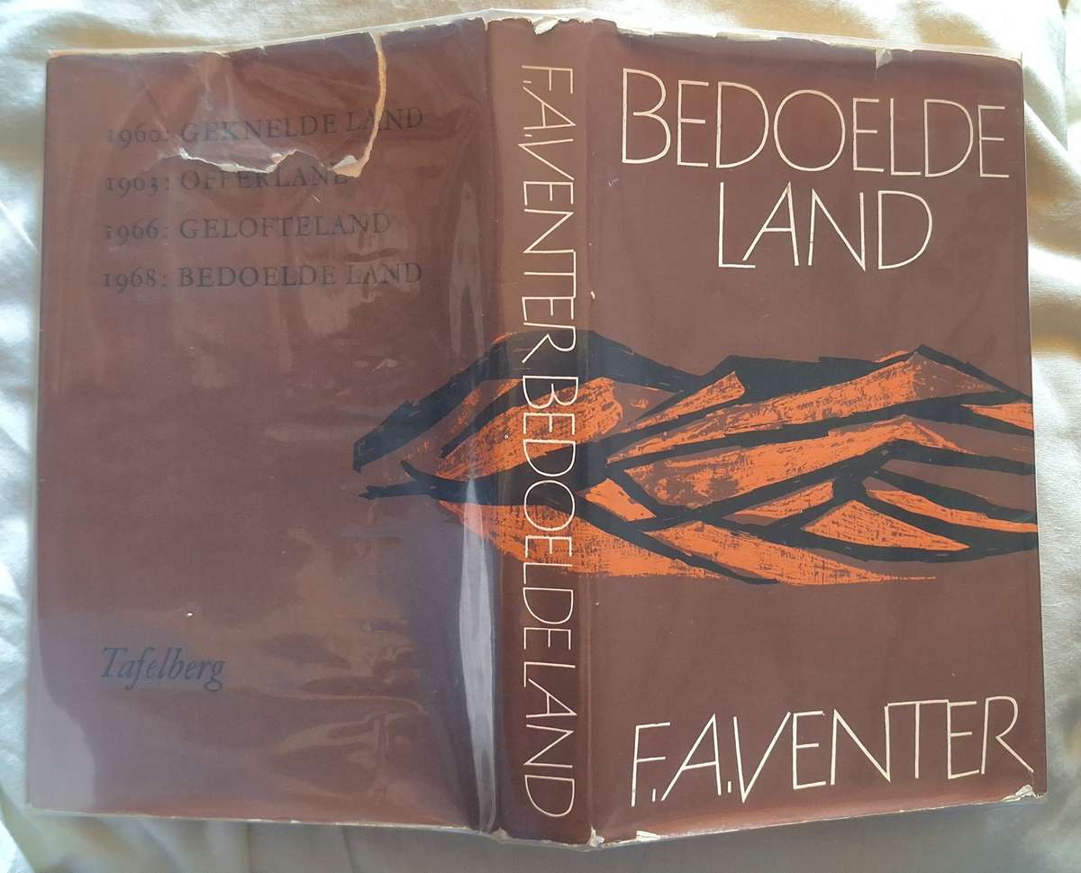 Bedoelde Land deur F A Venter Hardeband 1968