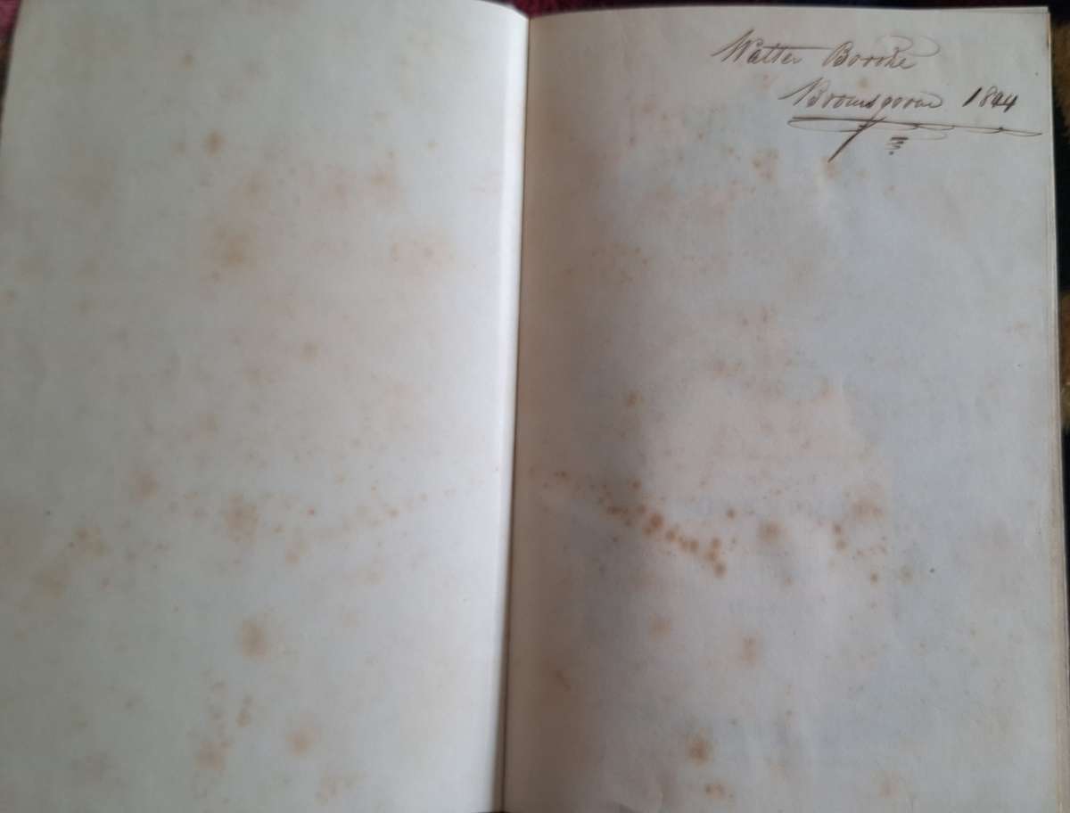 Pictorial Shakspere 7 Books from Set of 8 (No. 5 is Missing) Hand dated 1844