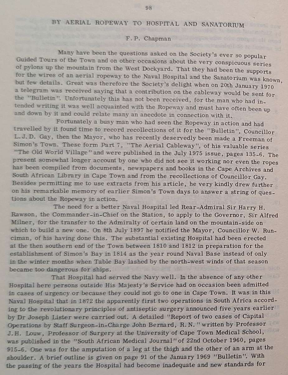 Simon's Town Historical Society Bulletin Vol IX No 3 January 1977