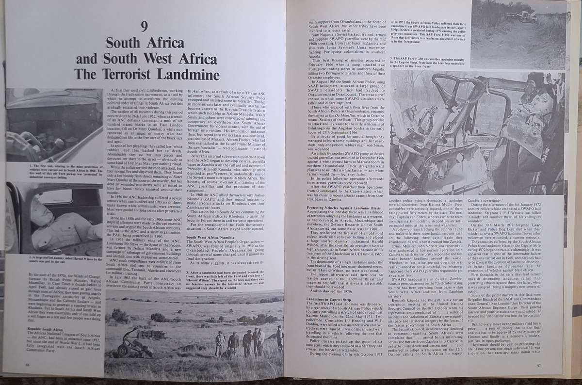 Taming the Landmine by Peter Stiff Hardcover 1986