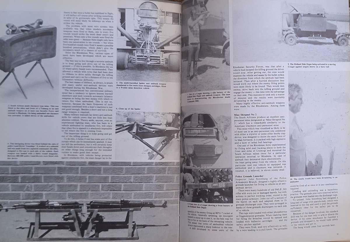 Taming the Landmine by Peter Stiff Hardcover 1986