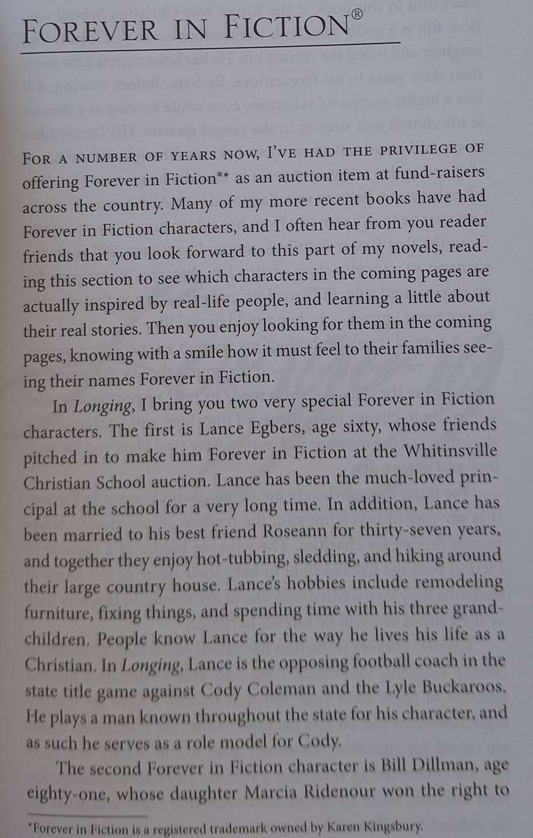 Longing by Karen Kingsbury Paperback