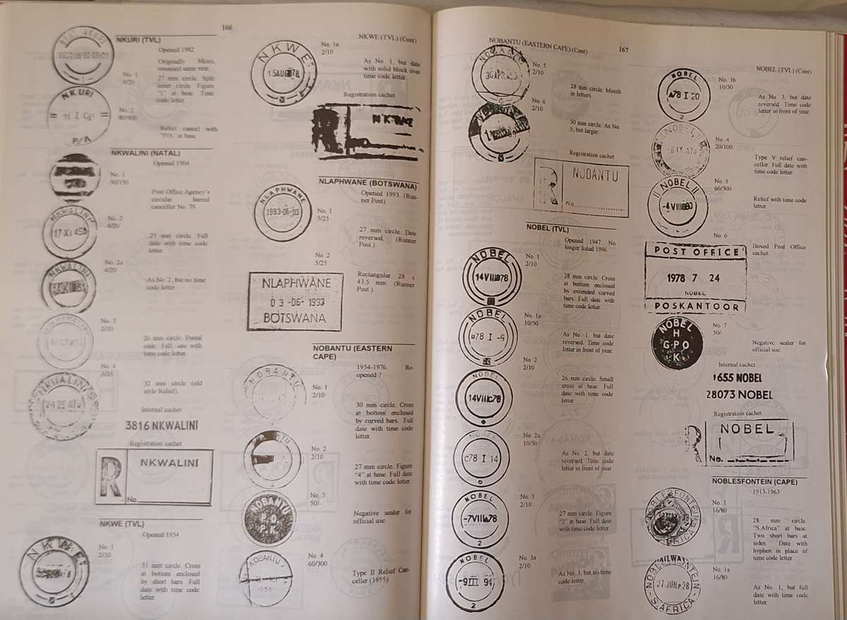 The Postmarks of South Africa by Ralph Putzel Vol. 7 (Moe-Mz and N)