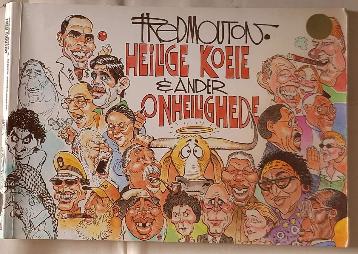 Heilige Koeie en Ander Onheilighede deur Fred Mouton Sagteband Geteken