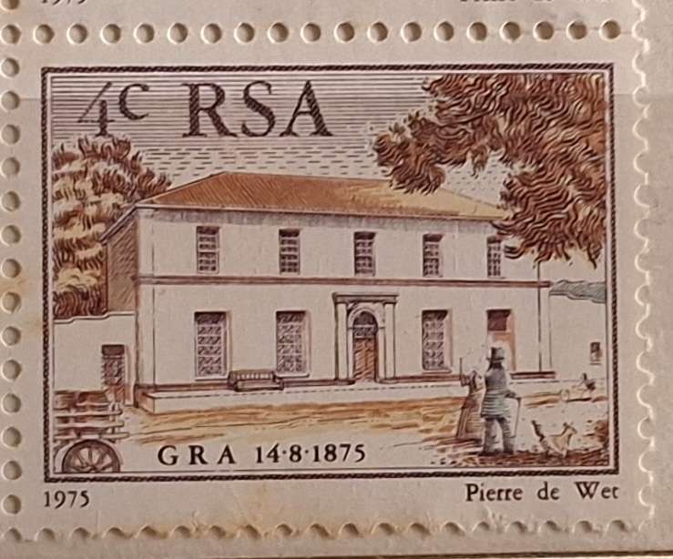 RSA 1975 Centenary of "Genootskap van Regte Afrikaaners" Block of 4 Mint stamps