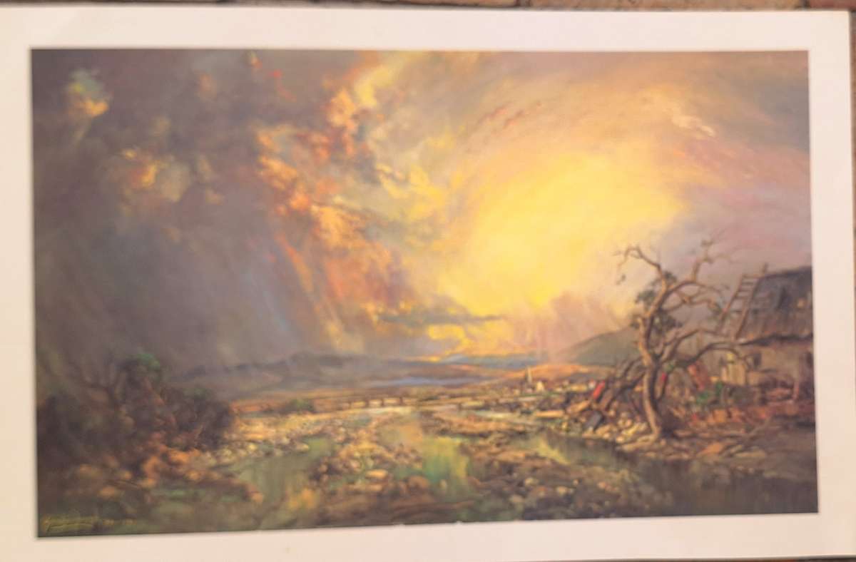 Unframed Reproduction Gabriel de Jongh 1981