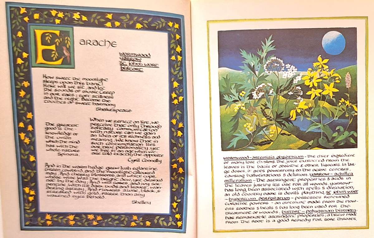 The Magic of Herbs & Flowers by Juliet Harmer Hardcover