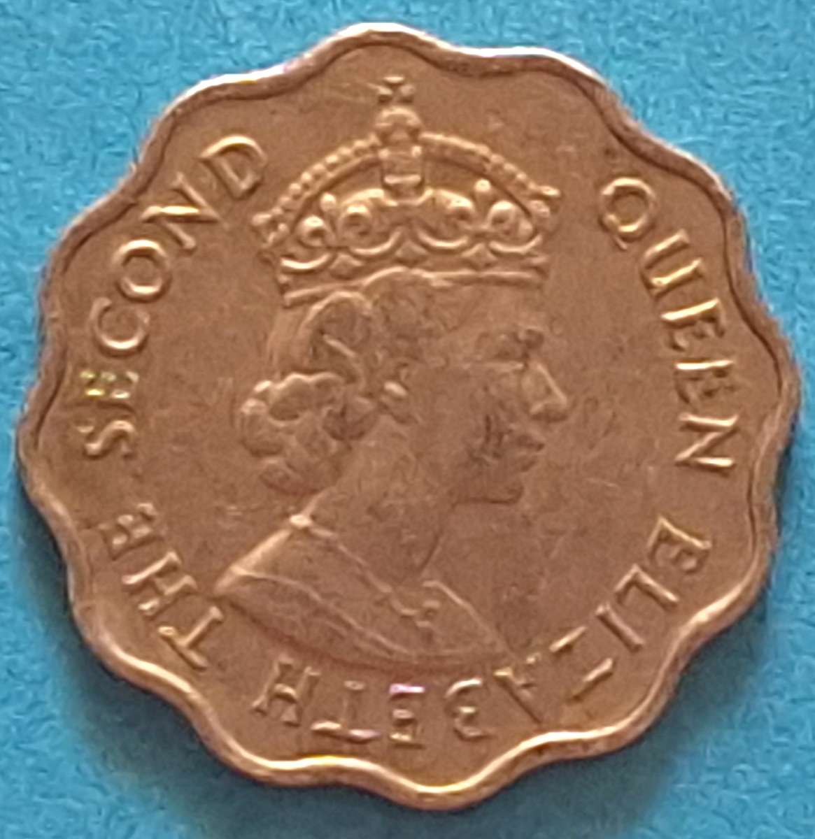 Mauritius 1971 Elizabeth II 10 cent Copper-nickel