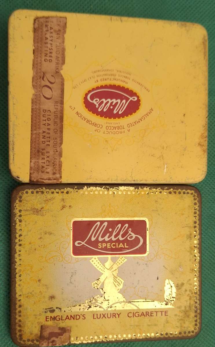 MILLS SPECIAL Empty Cigarette Tin