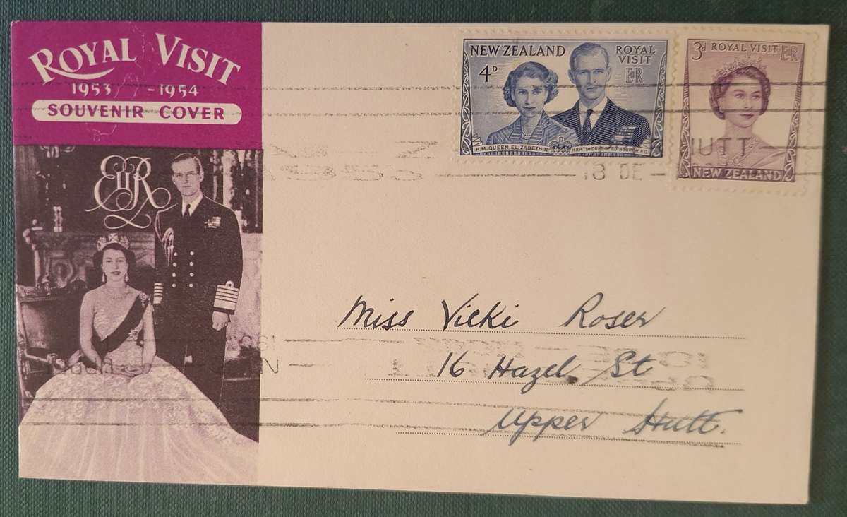 New Zealand 1953/54 Royal Tour Souvenir Cover