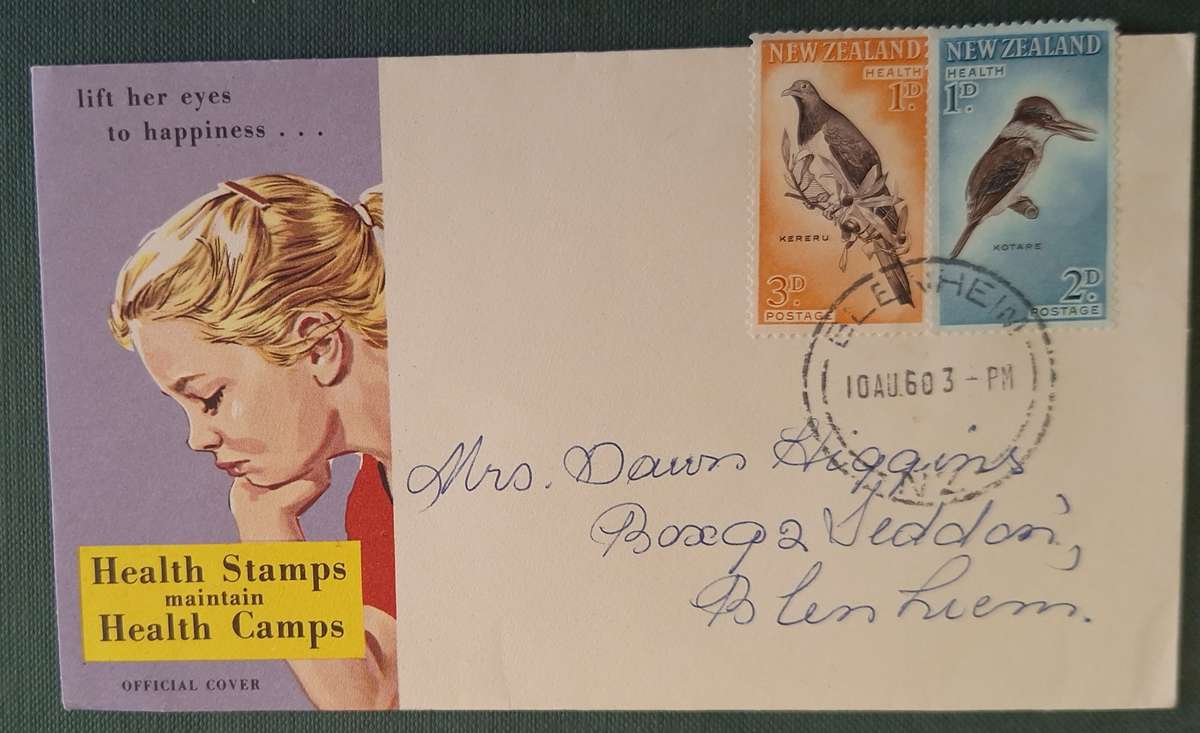 New Zealand 1960 Health Issue FDC