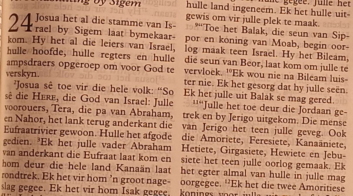 Die Bybel Nuwe Lewende Vertaling Groot Druk Hardeband