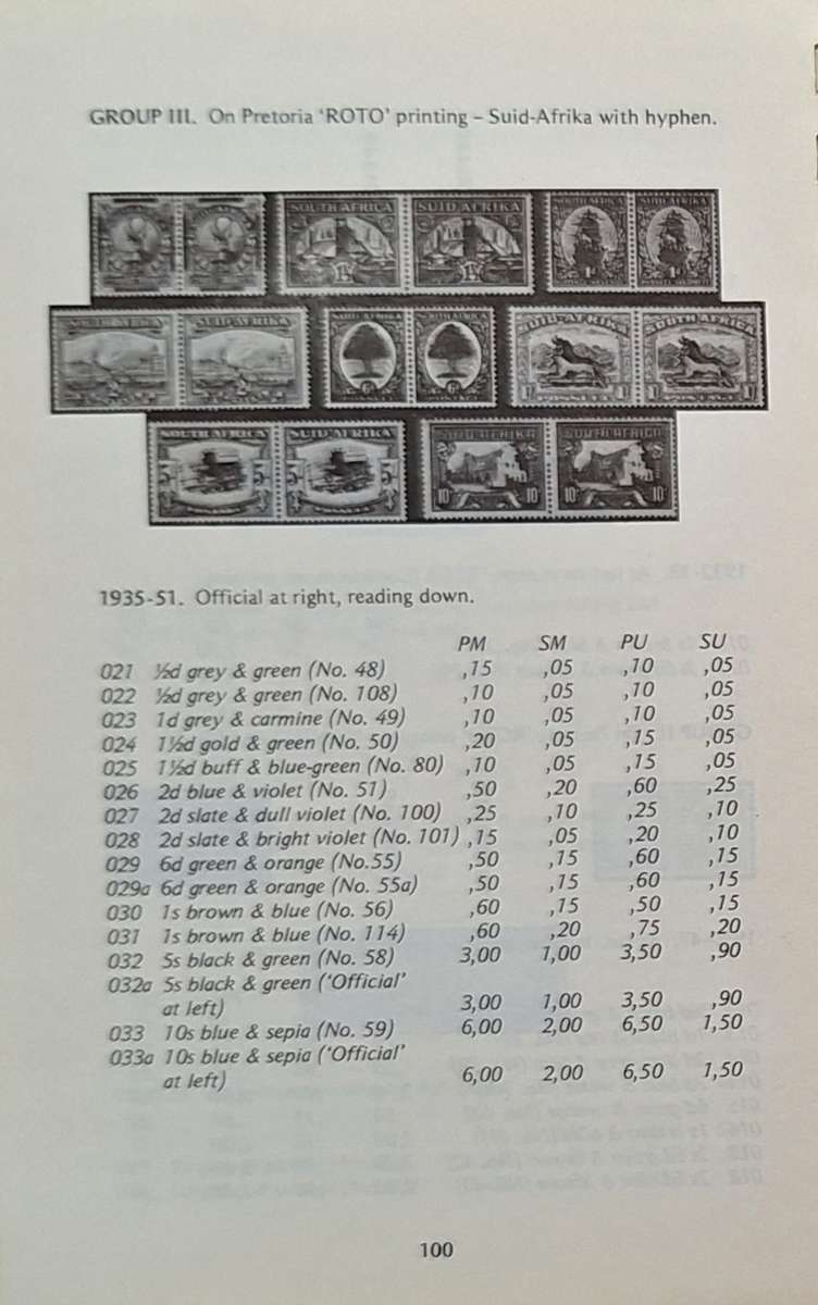 Stamps of South Africa & South West Africa Ed: B Joseph and J Von Varendorff 1974 Spiral bound