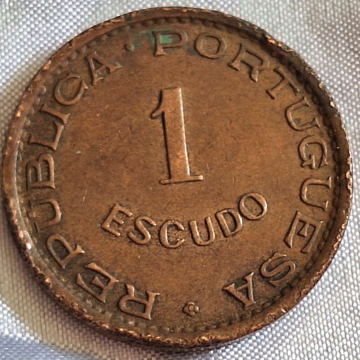 Angola 1963 1 Escudo Bronze