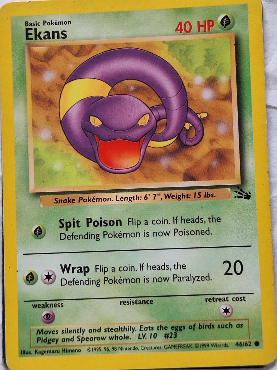 Pokemon 46/62 Ekans
