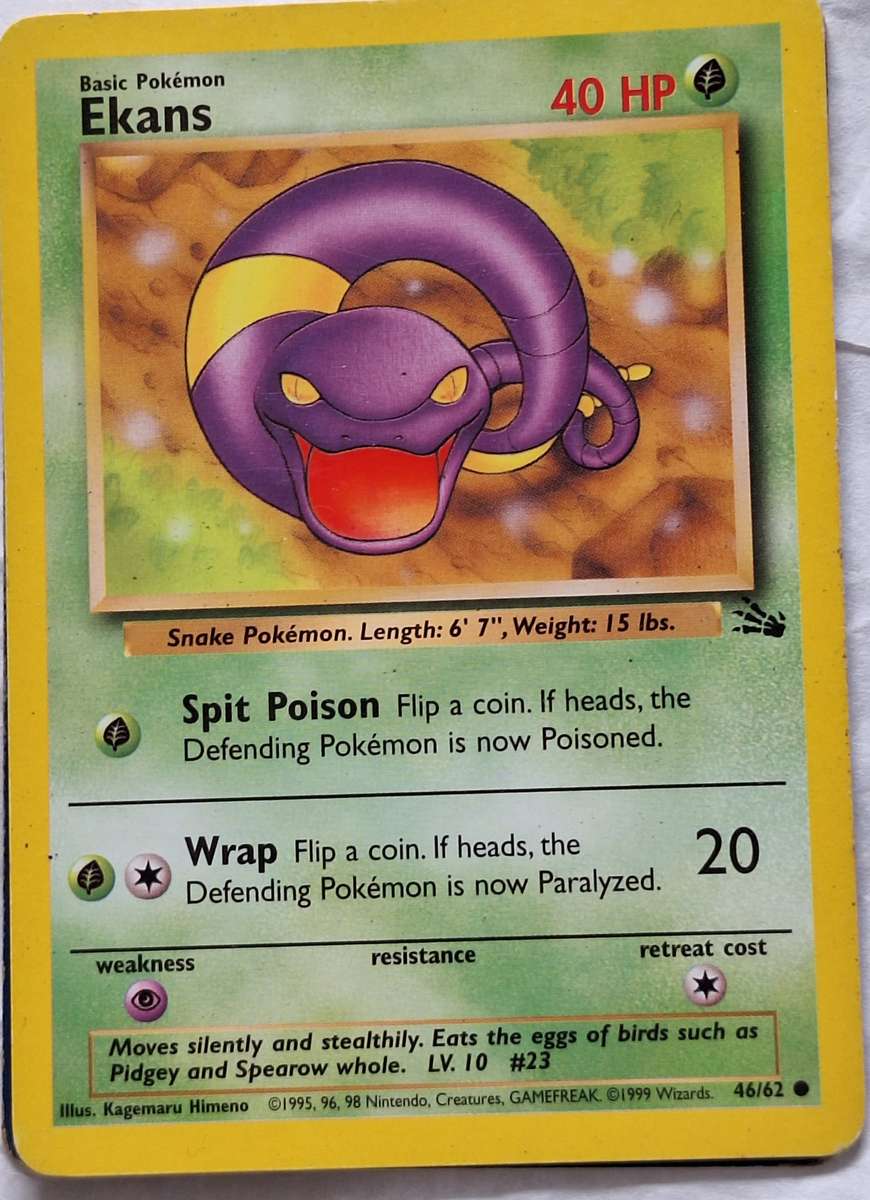 Pokemon 46/62 Ekans