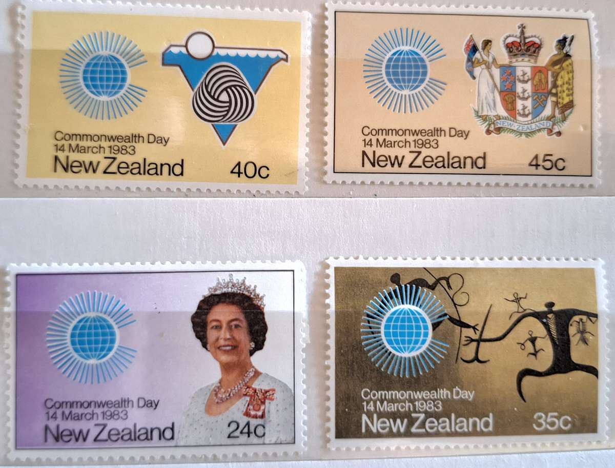 New Zealand 1983 Commonwealth Day Set of 4 Mint stamps