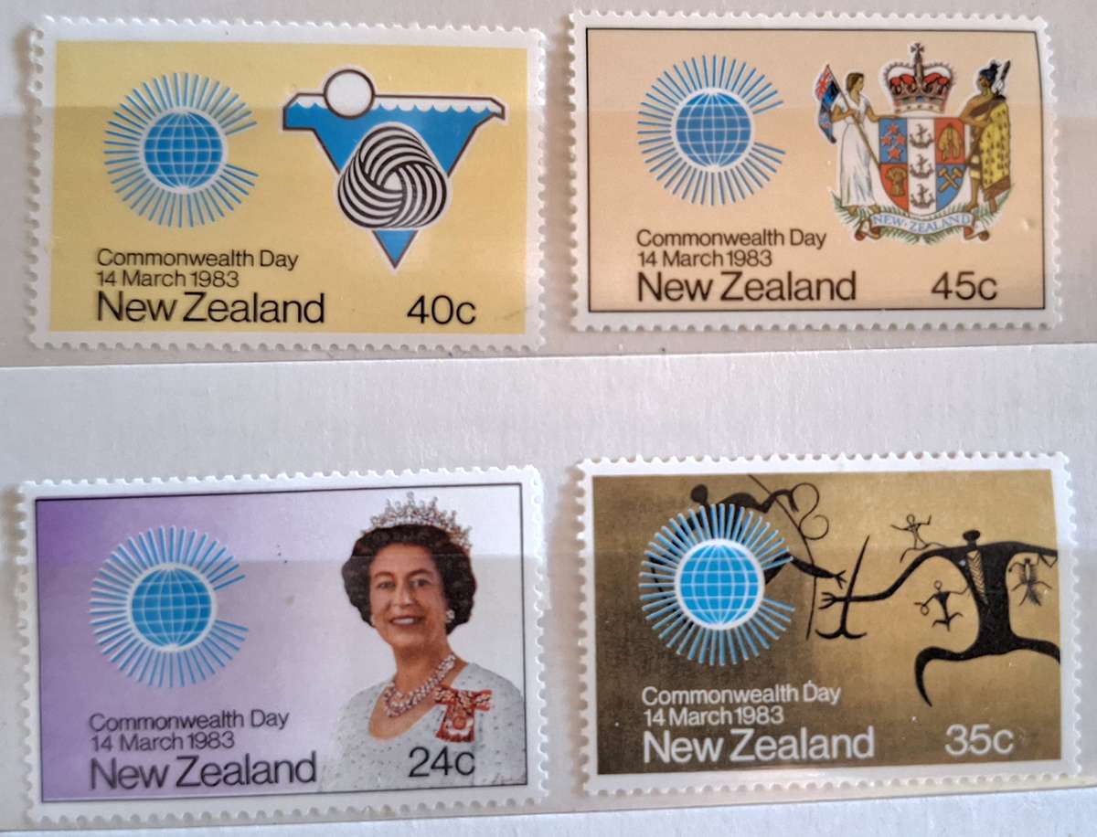 New Zealand 1983 Commonwealth Day Set of 4 Mint stamps