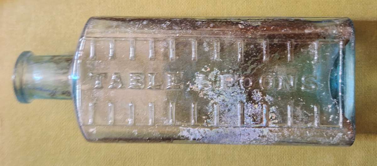 Vintage Small Table Spoons Pharmacy Bottle