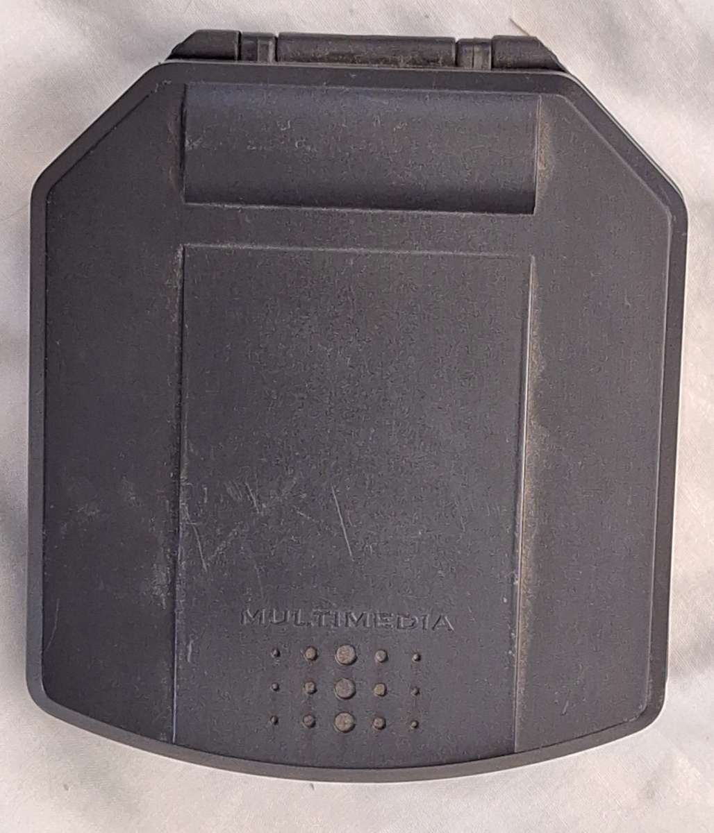 Hard Plastic 10 CD Storage Box