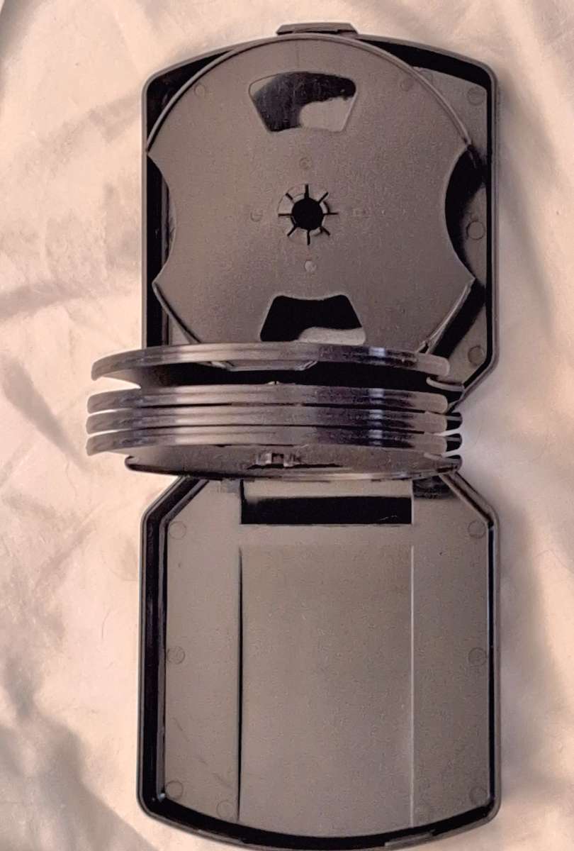 Hard Plastic 10 CD Storage Box